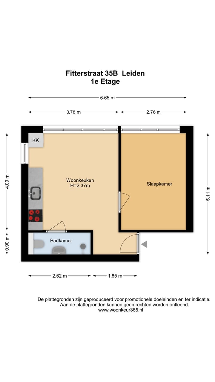 Foto 23 van Fitterstraat 35-B