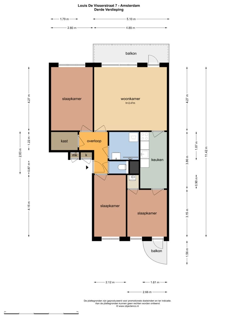 Foto 38 van Louis de Visserstraat 7