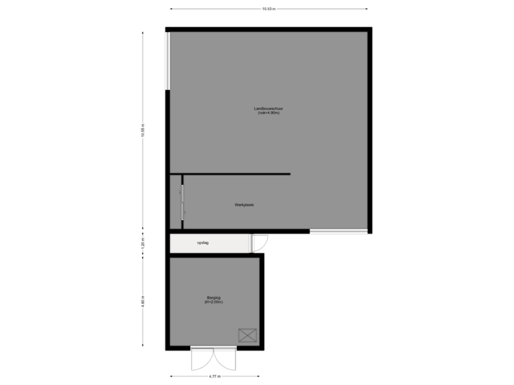 landbouwschuur, berging