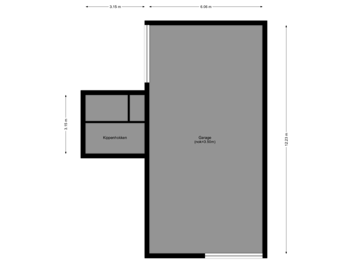 garage, kippenhokken