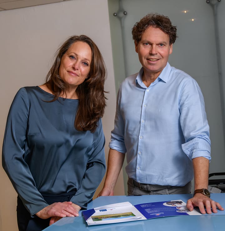 Een promotiefoto voor op kantoor