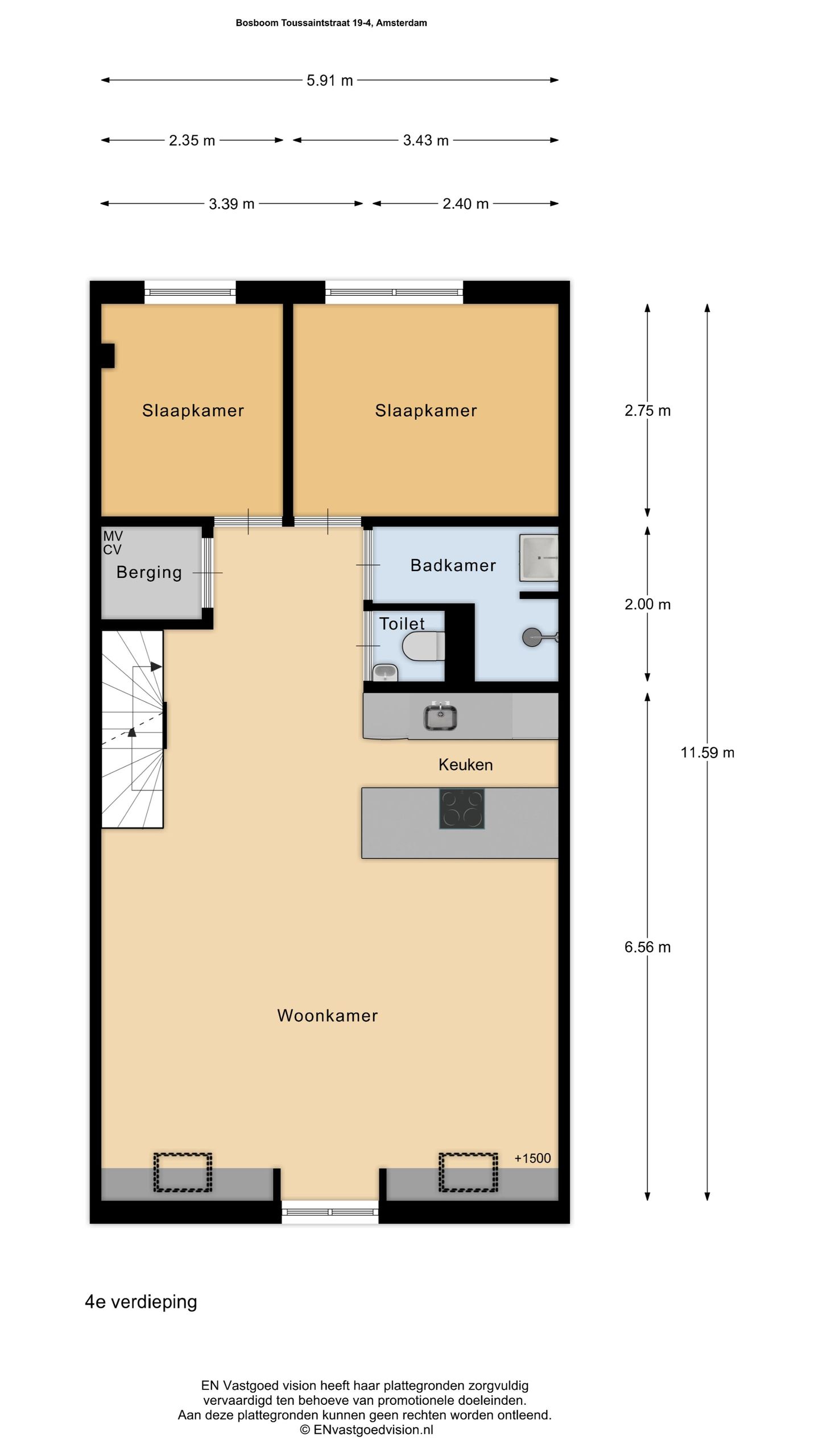 Photo 49 of Bosboom Toussaintstraat 19-4