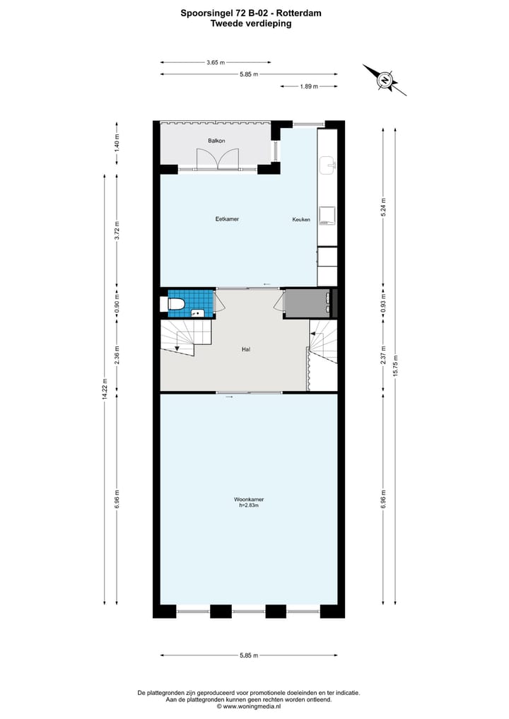 Foto 42 van Spoorsingel 72-B02