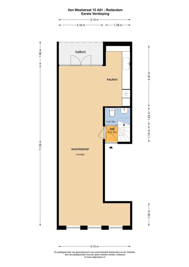 Photo 31 of Van Weelstraat 15-A01