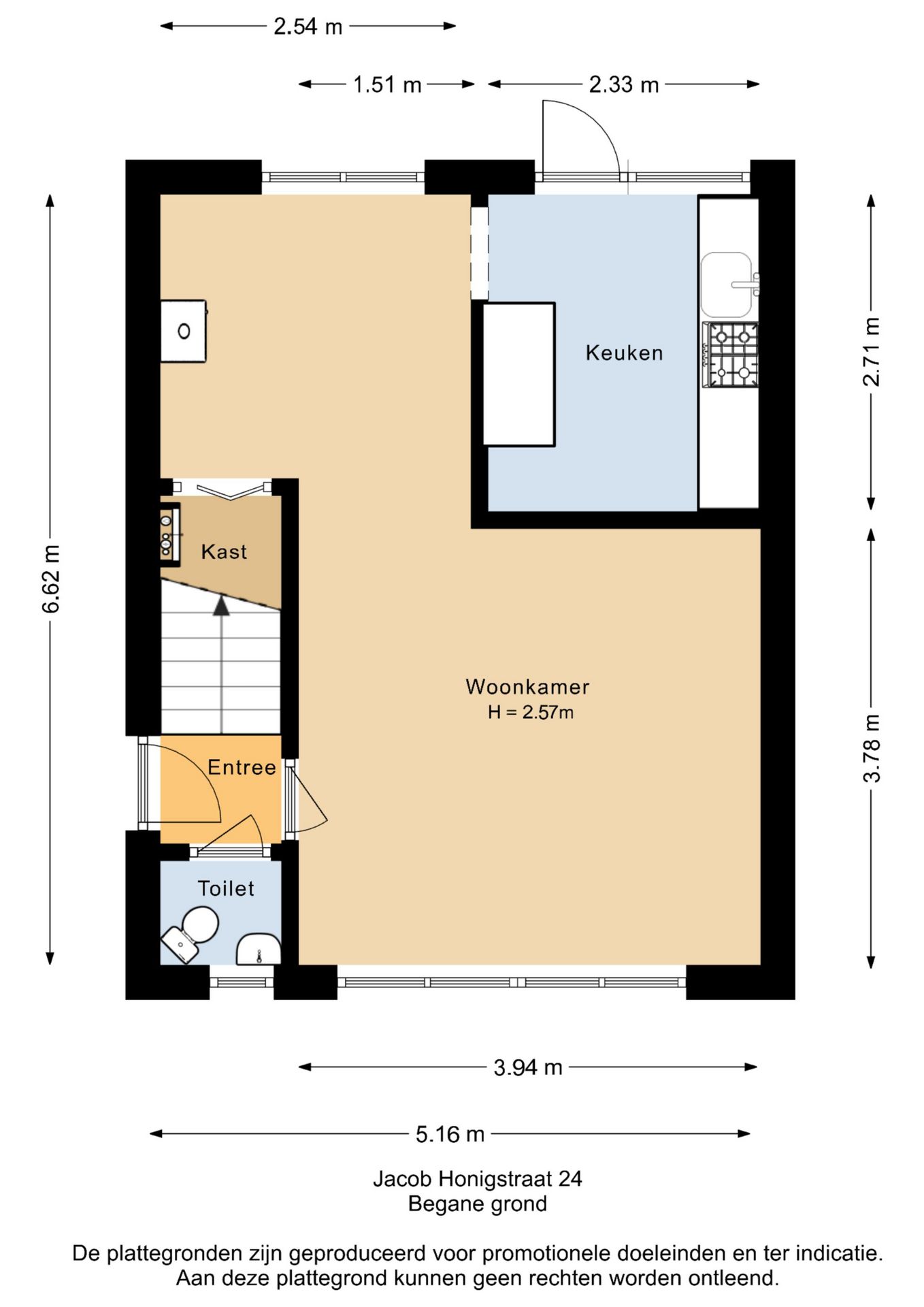 Foto 39 van Jacob Honigstraat 24