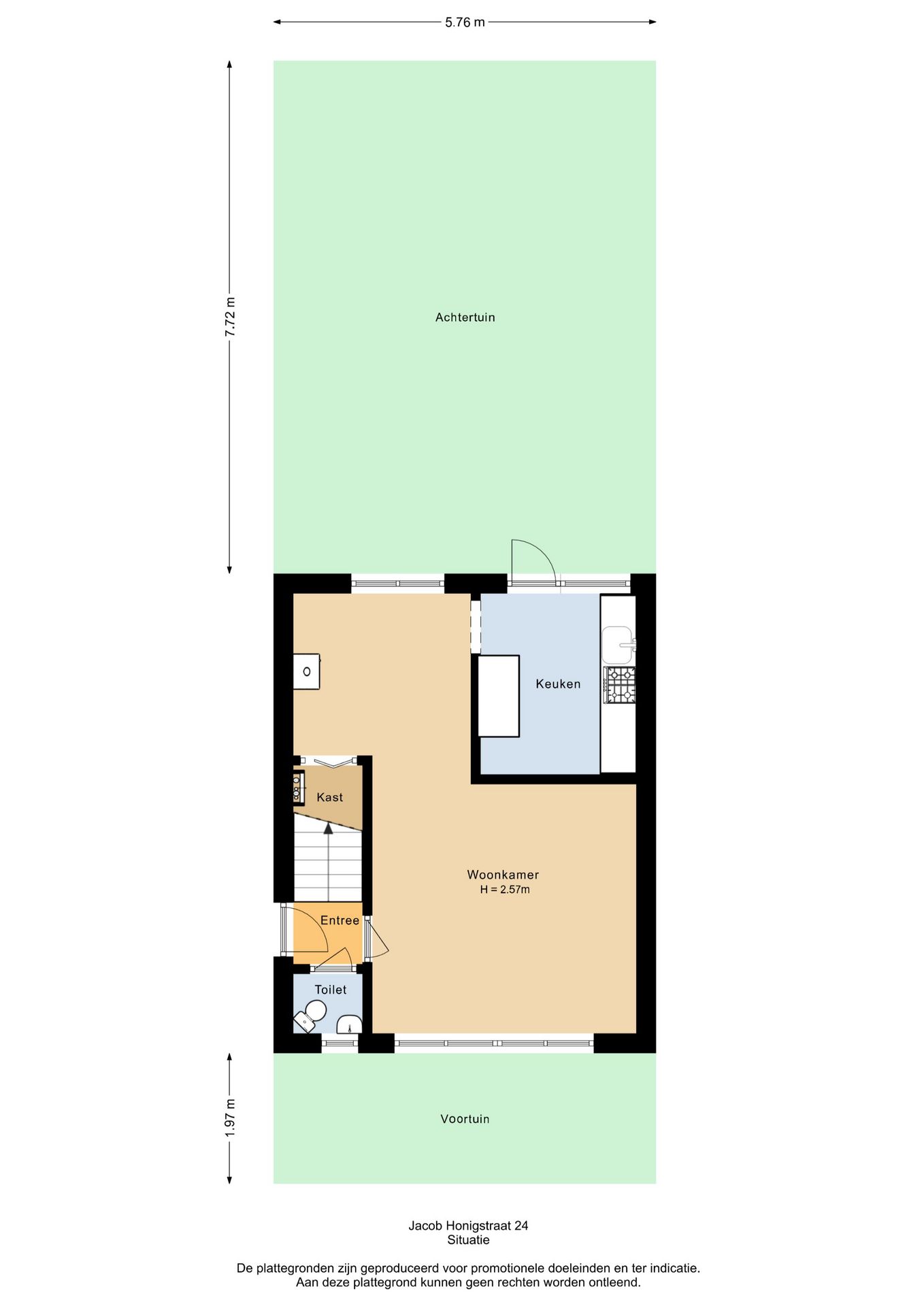 Foto 42 van Jacob Honigstraat 24