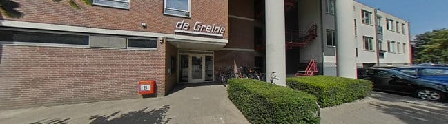 Voorzijde appartementencomplex