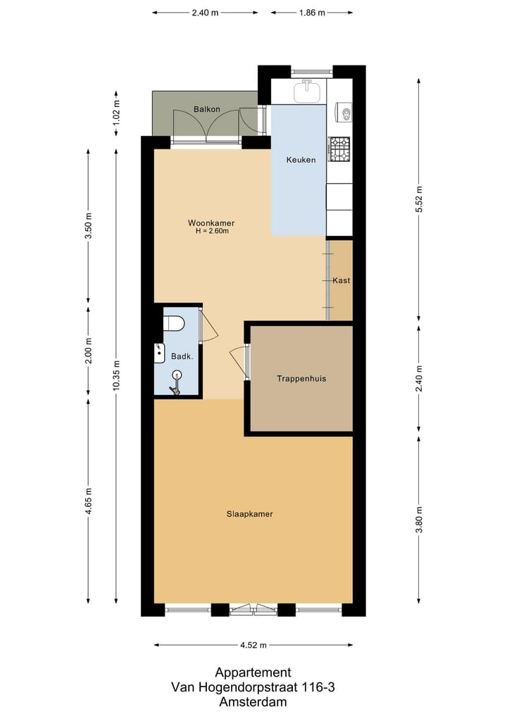 Foto 27 van Van Hogendorpstraat 116-3