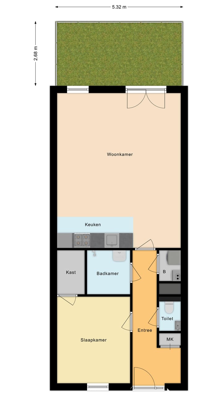 Foto 40 van Vinkenstraat 40-B