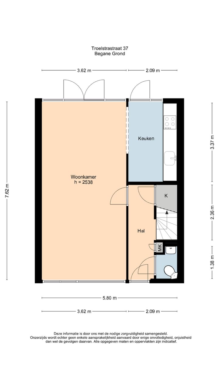 Photo 37 of Troelstrastraat 37