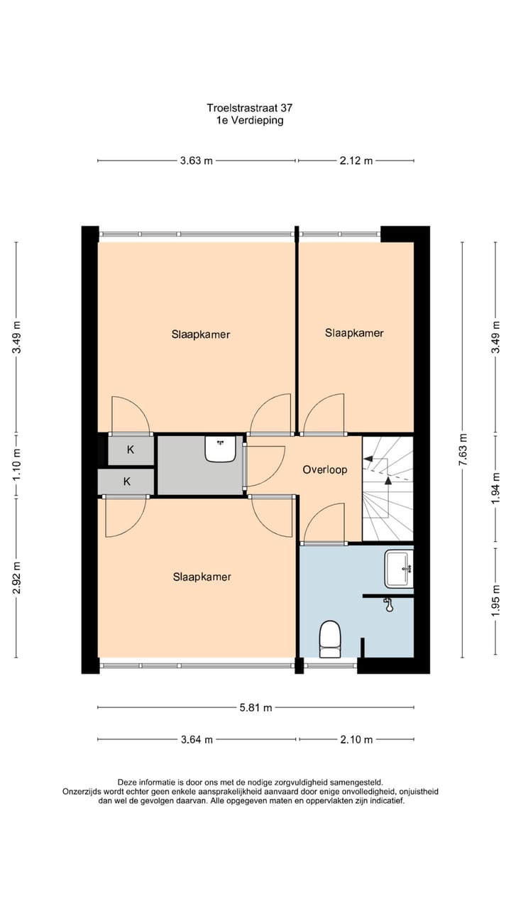 Photo 39 of Troelstrastraat 37