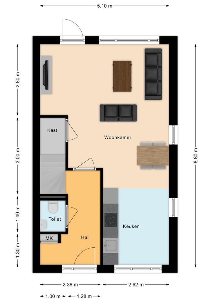 Foto 6 van Kooistraat 23