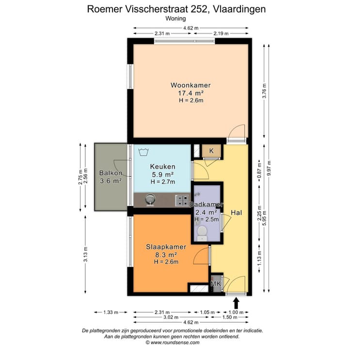Photo 20 of Roemer Visscherstraat 252