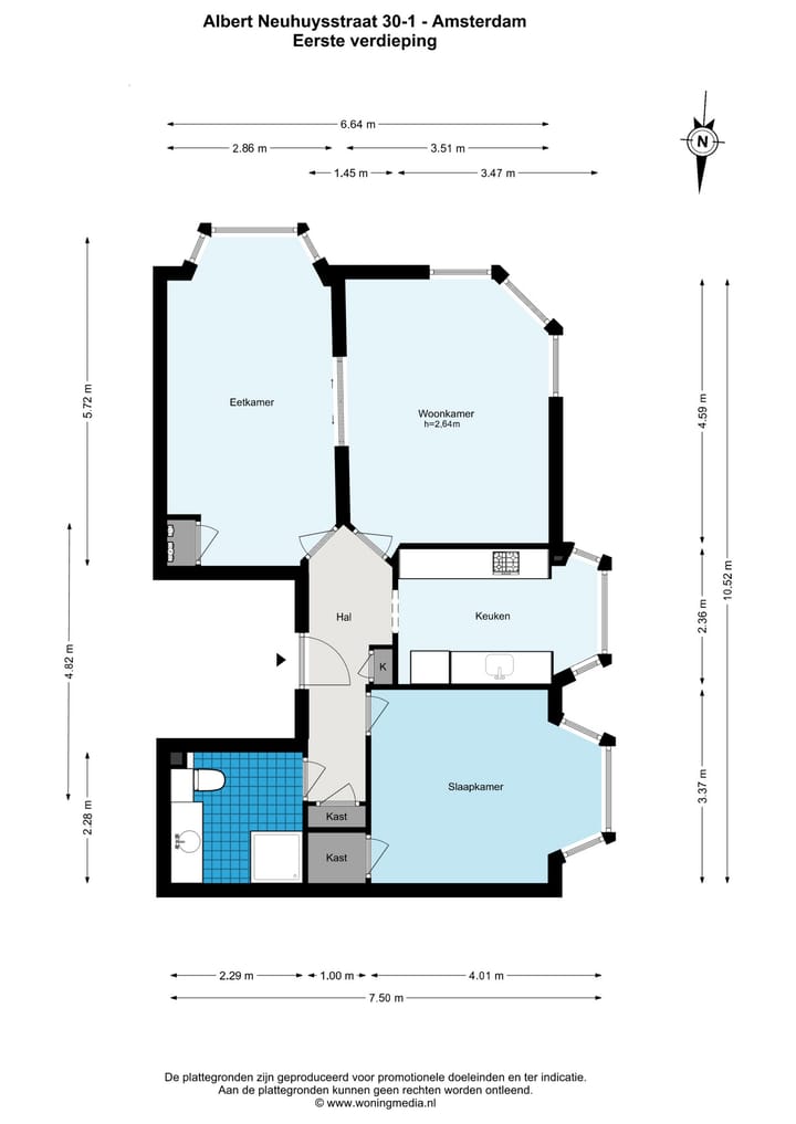 Photo 4 of Albert Neuhuysstraat 30-1