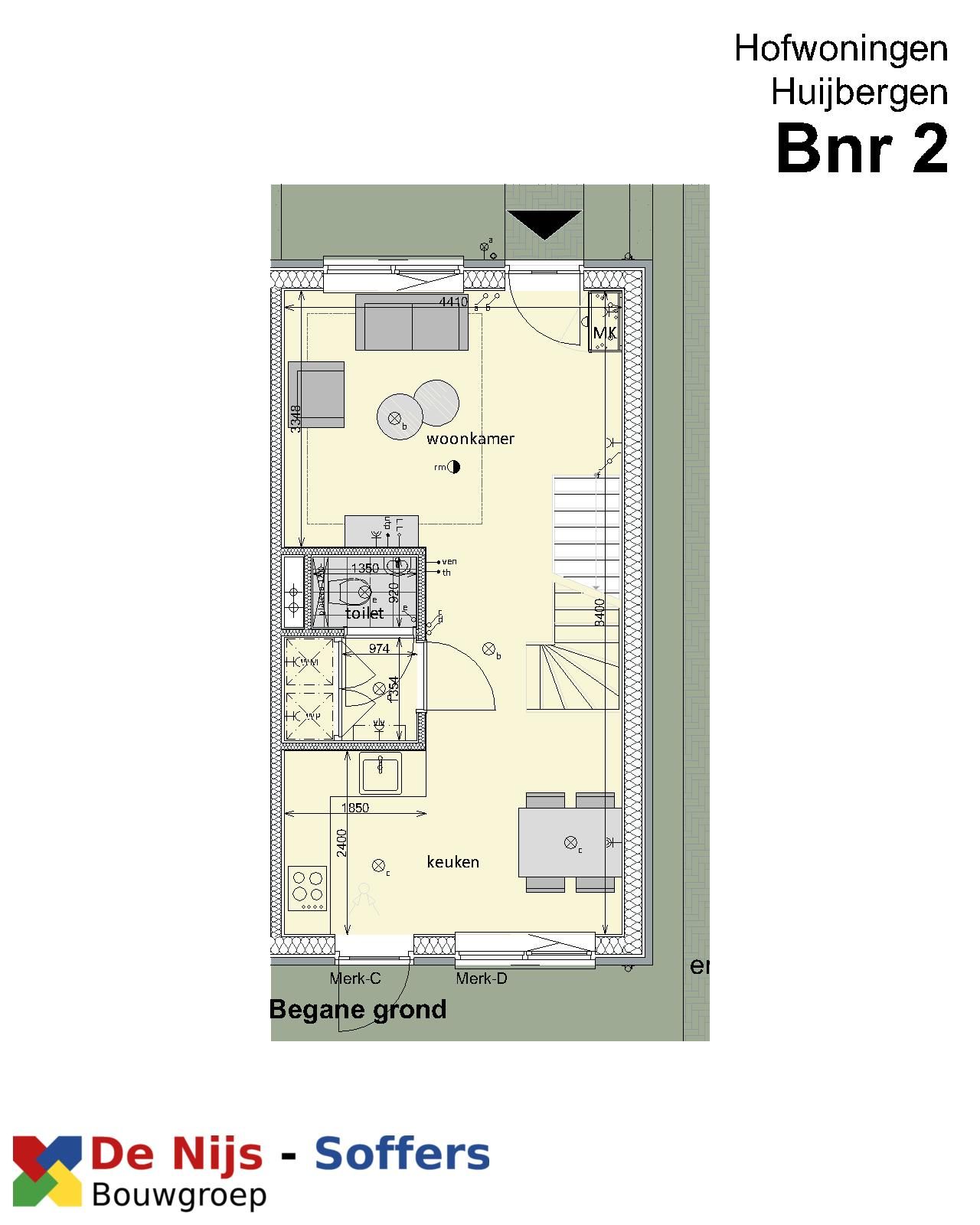Foto 3 van Bergsestraat (Bouwnr. 2)