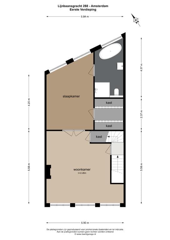 Foto 44 van Lijnbaansgracht 288-H