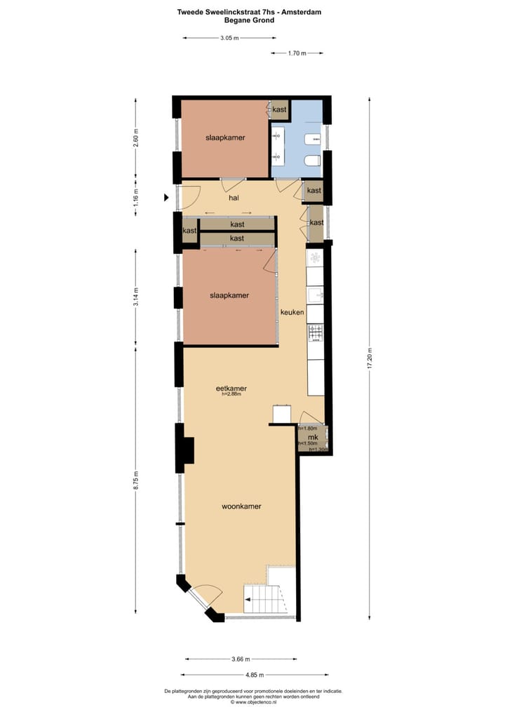 Foto 5 van Tweede Sweelinckstraat 7-H