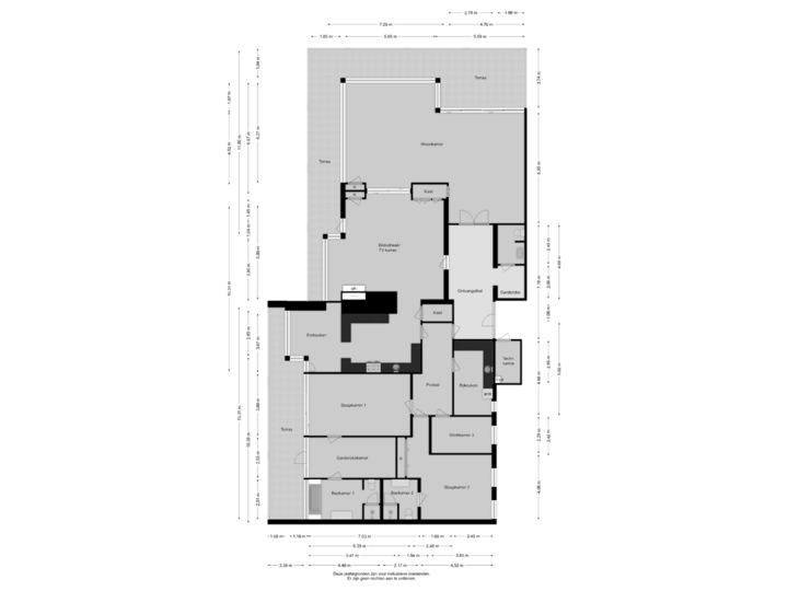 WOONLAAG 2: HOEKAPPARTEMENT