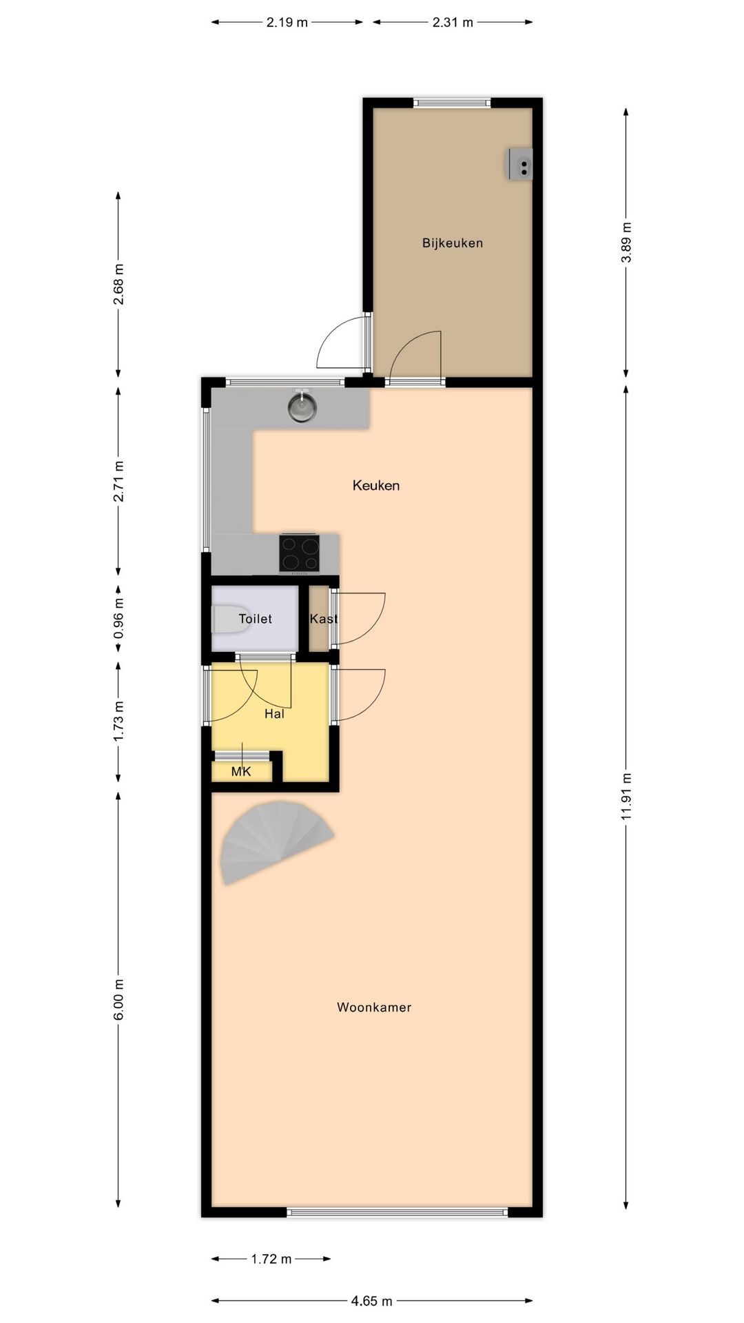 Foto 35 van Heiveldstraat 43