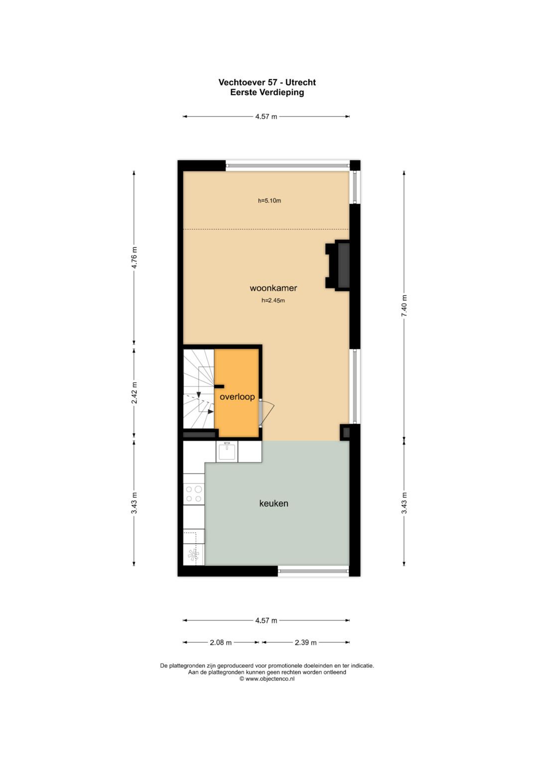 Foto 56 van Vechtoever 57