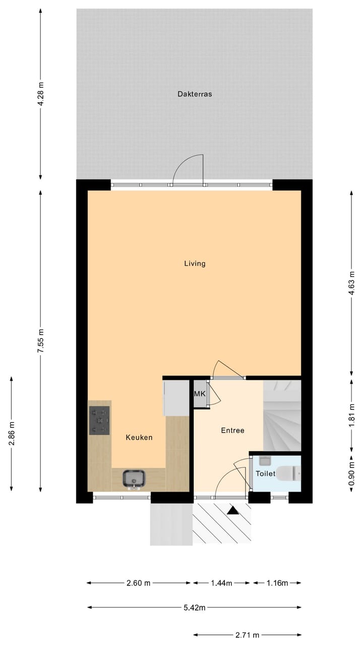 Foto 22 van Bleekstraat 47