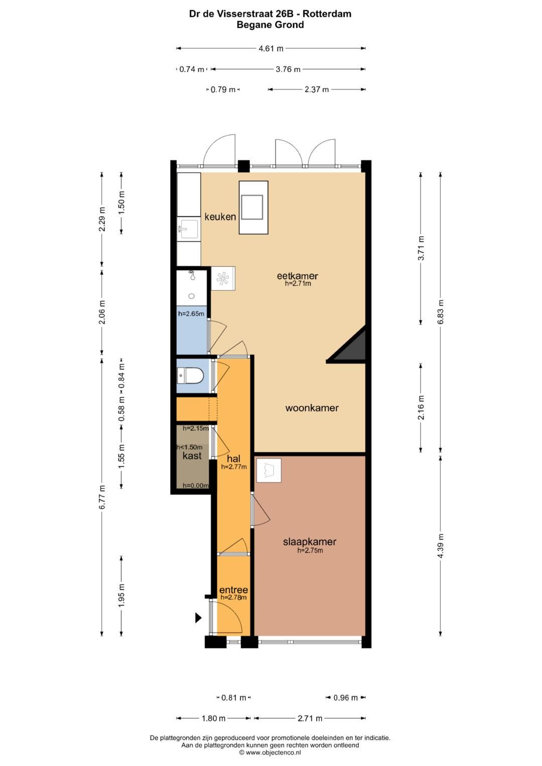 Foto 29 van Dr. de Visserstraat 26-B