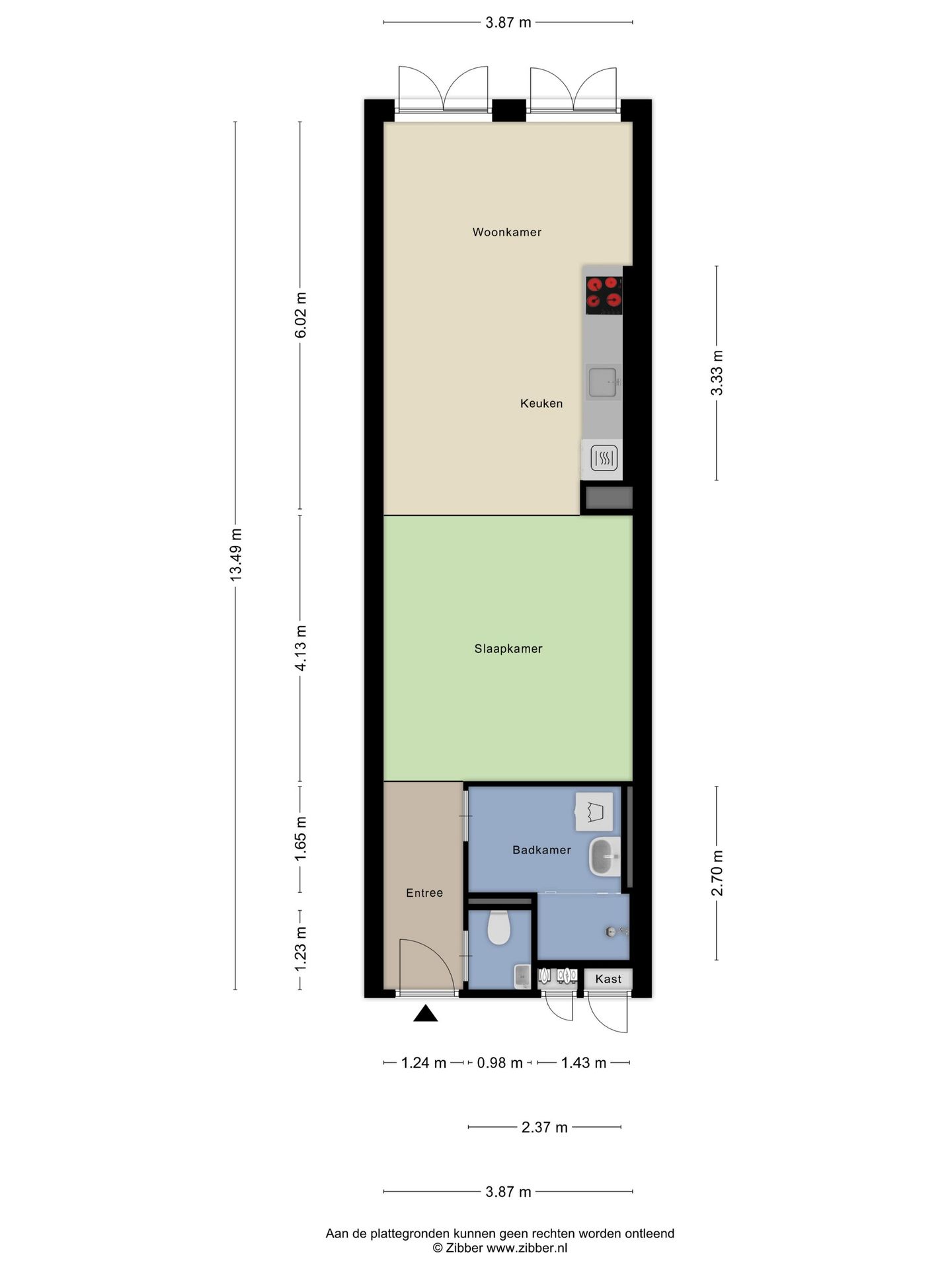 Foto 25 van Van Vollenhovenstraat 3-417