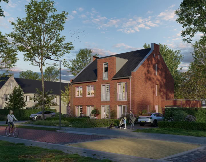 Foto van Tweekapper type A 2-onder-1-kapwoning