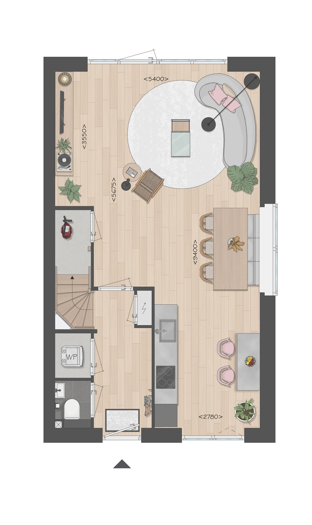 Foto 2 van Hoekwoning type E (Bouwnr. 7)