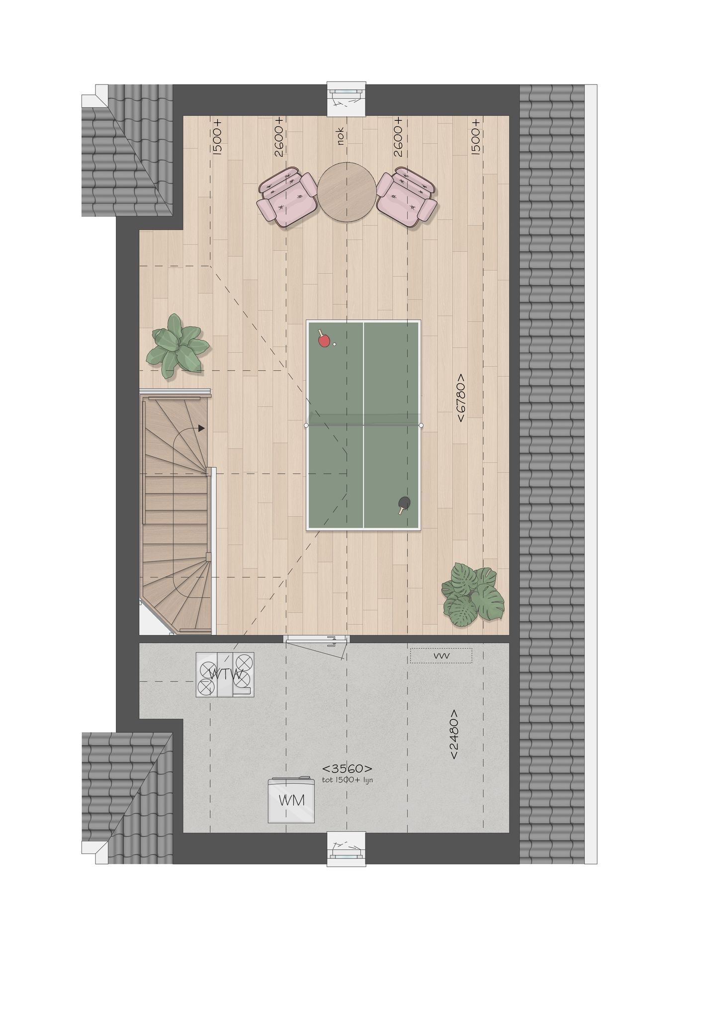 Foto 4 van Hoekwoning type E (Bouwnr. 7)