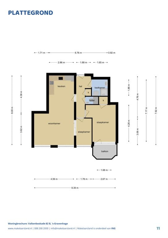 Foto 19 van Valkenboskade 82-B