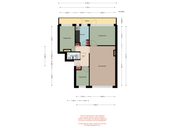 Dorpsweg 152-B - 2e verdieping