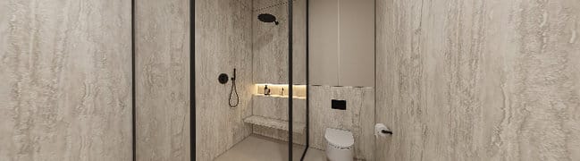 Appartement 3 - Badkamer