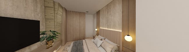 Appartement 3 - Slaapkamer