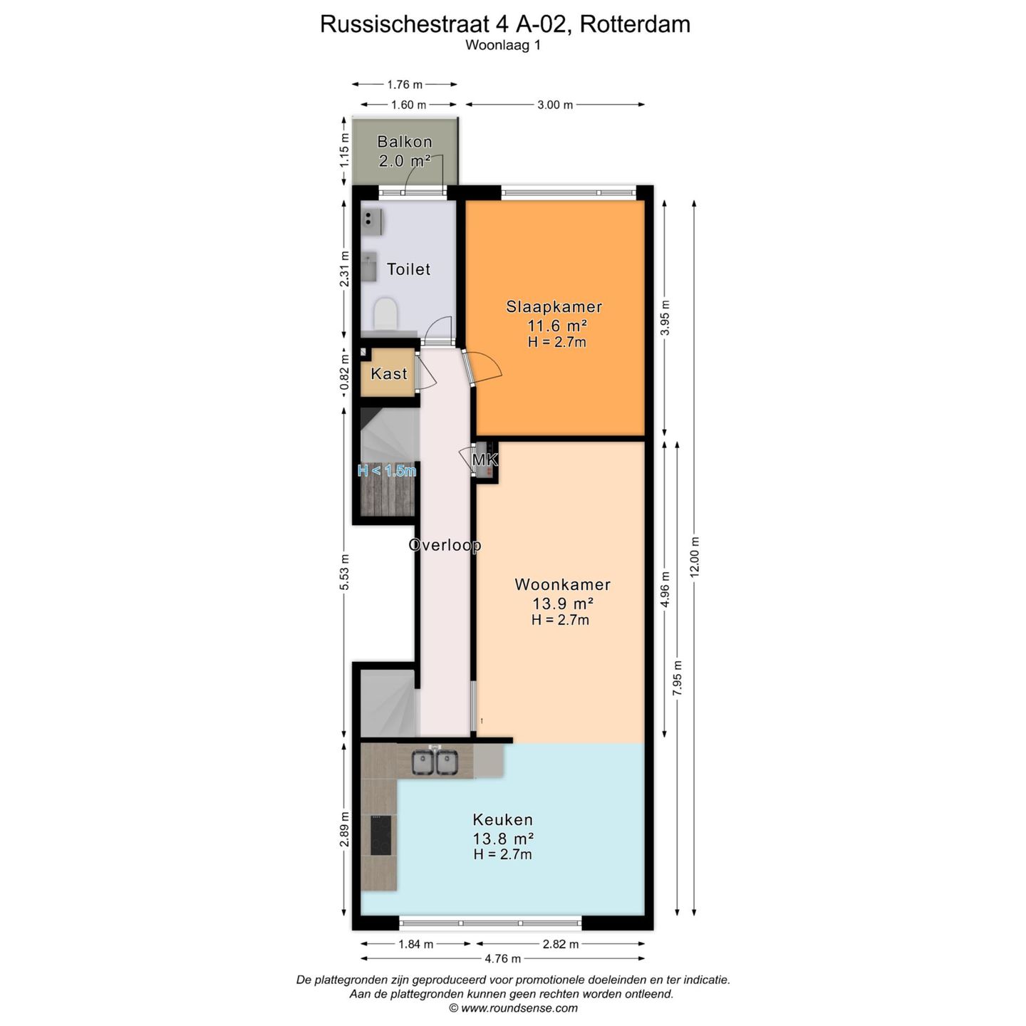 Foto 40 van Russischestraat 4-A02