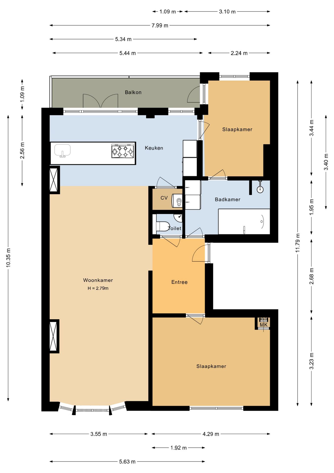 Foto 39 van Bestevâerstraat 41-2