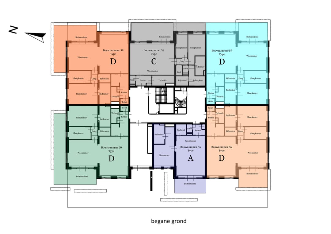 Photo 2 of Type A (Bouwnr. 55)