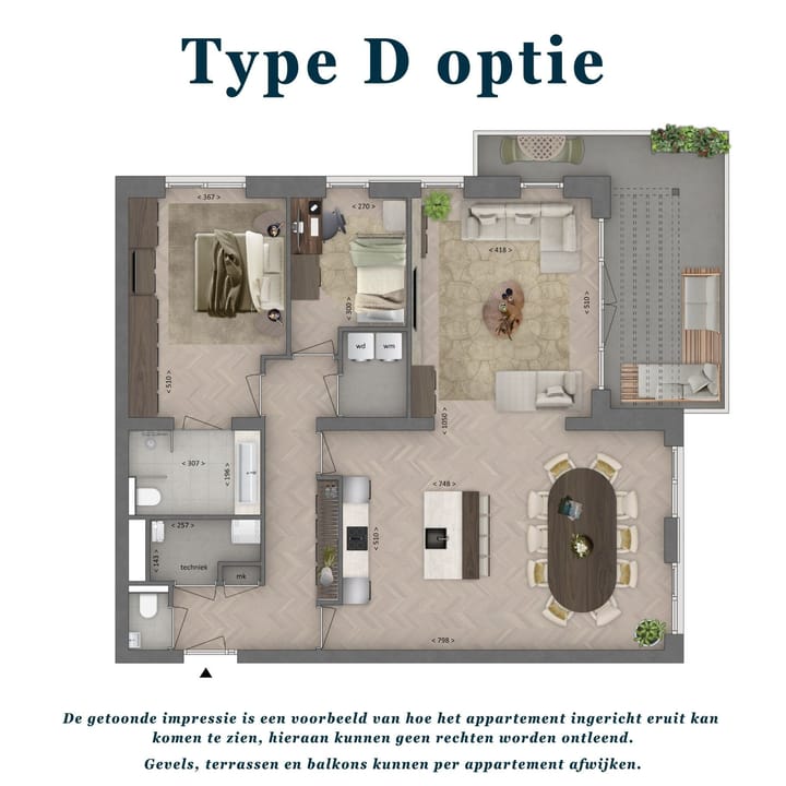 Foto 11 van Type D (Bouwnr. 75)