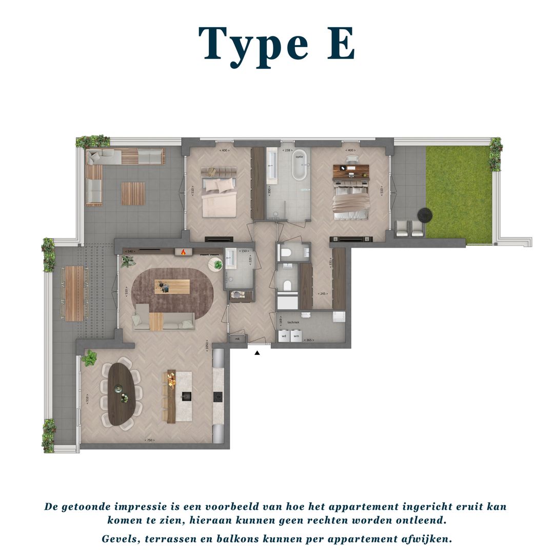 Foto 7 van Type E (Bouwnr. 80)