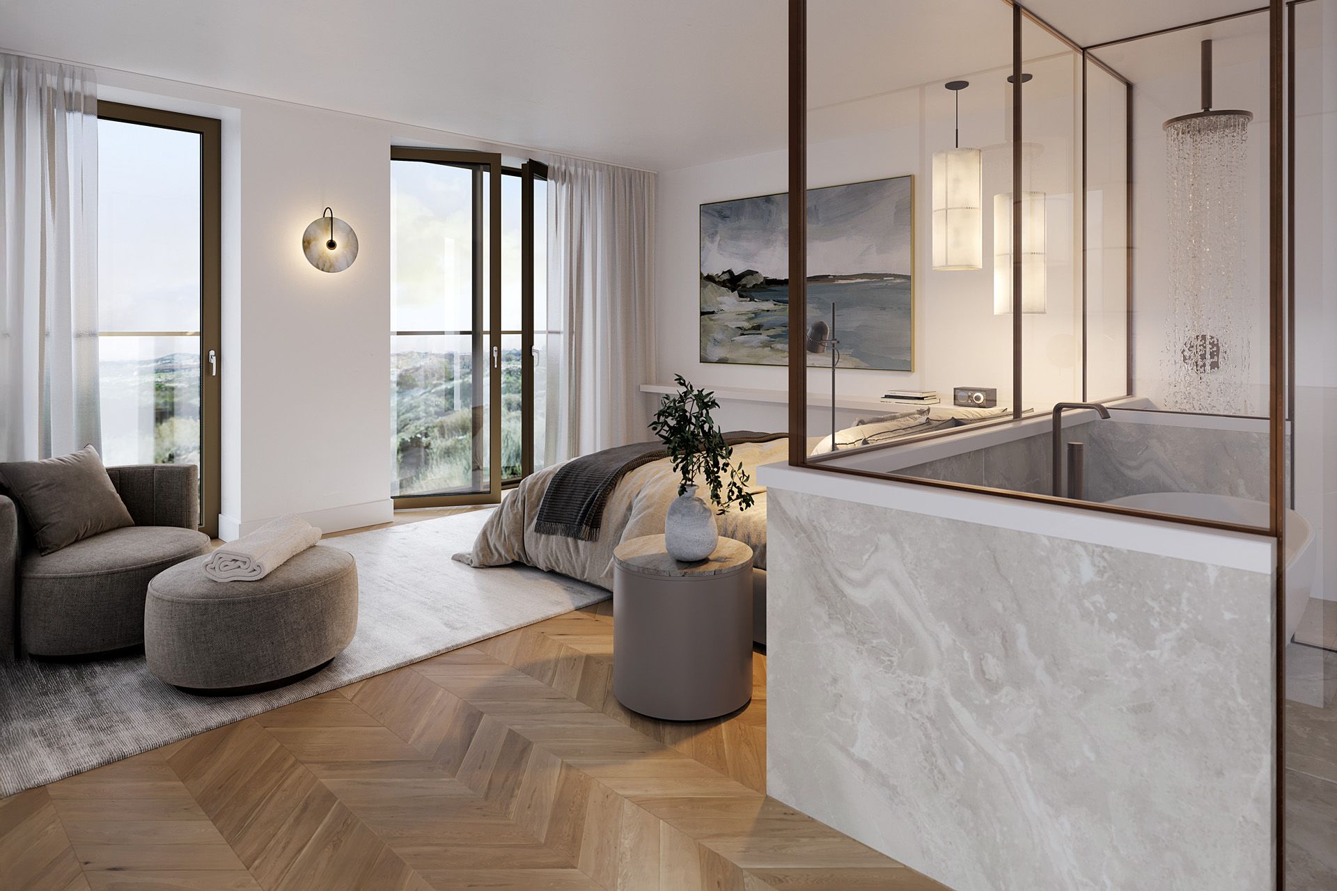 Foto 33 van Type B1 - woontoren Lunaris (Bouwnr. B2.07)