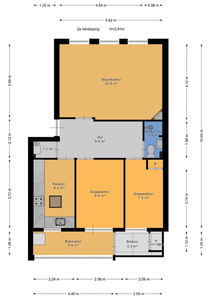 Foto 12 van Gevers Deynootstraat 74