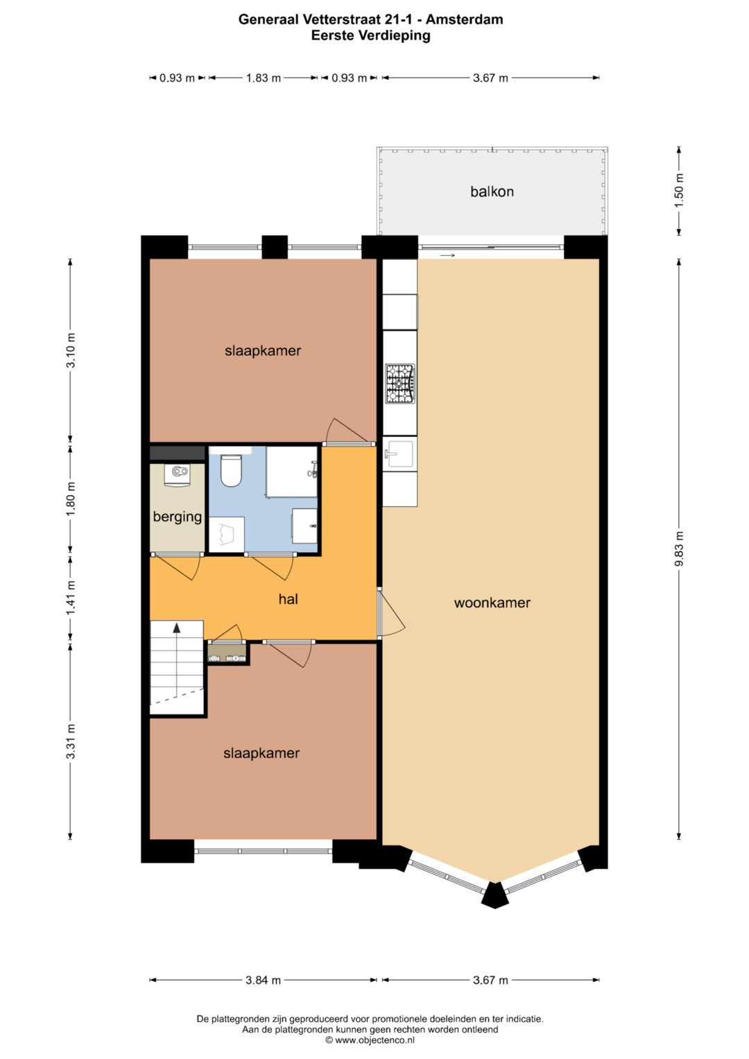Foto 26 van Generaal Vetterstraat 21-1