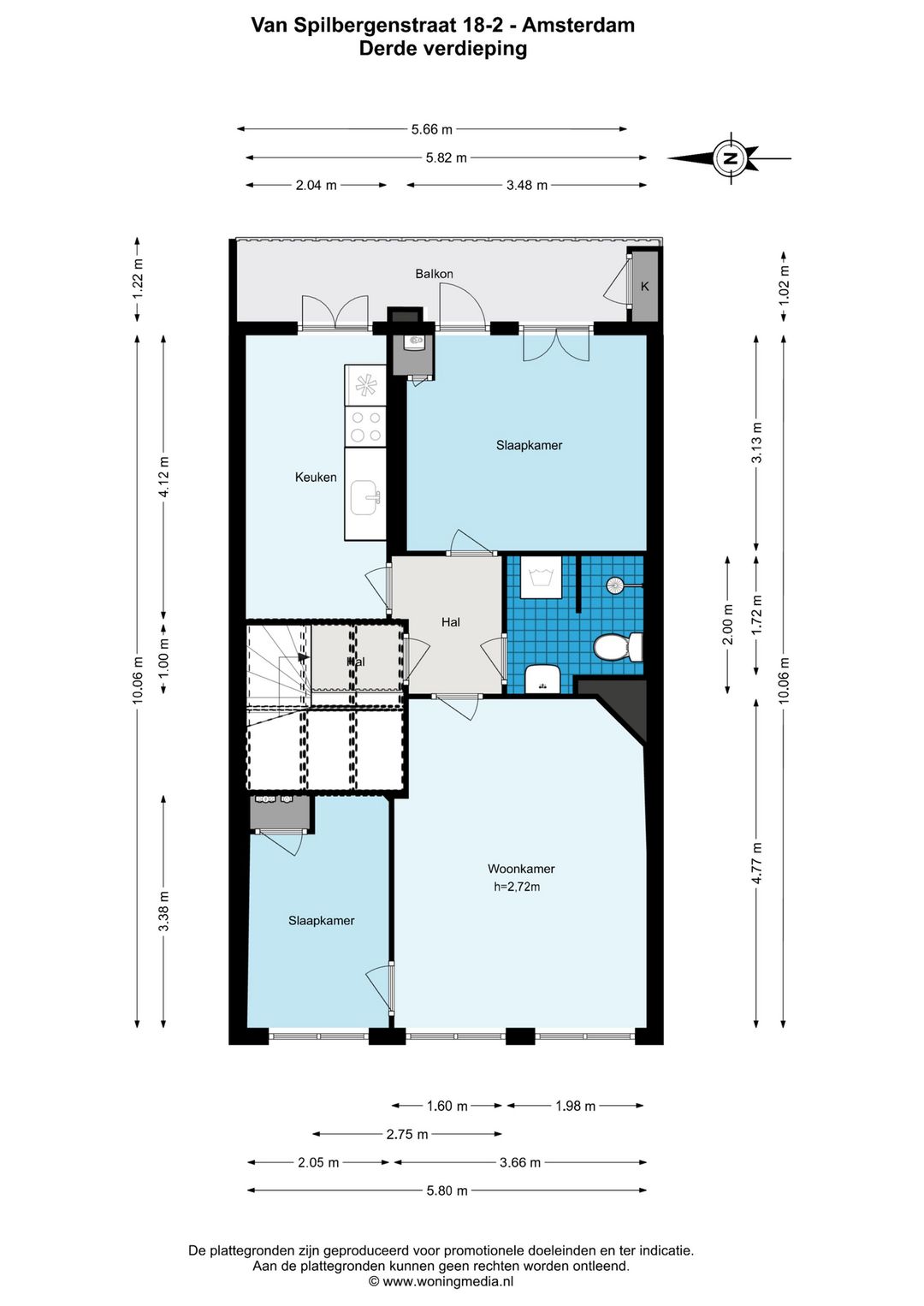 Photo 37 of Van Spilbergenstraat 18-2