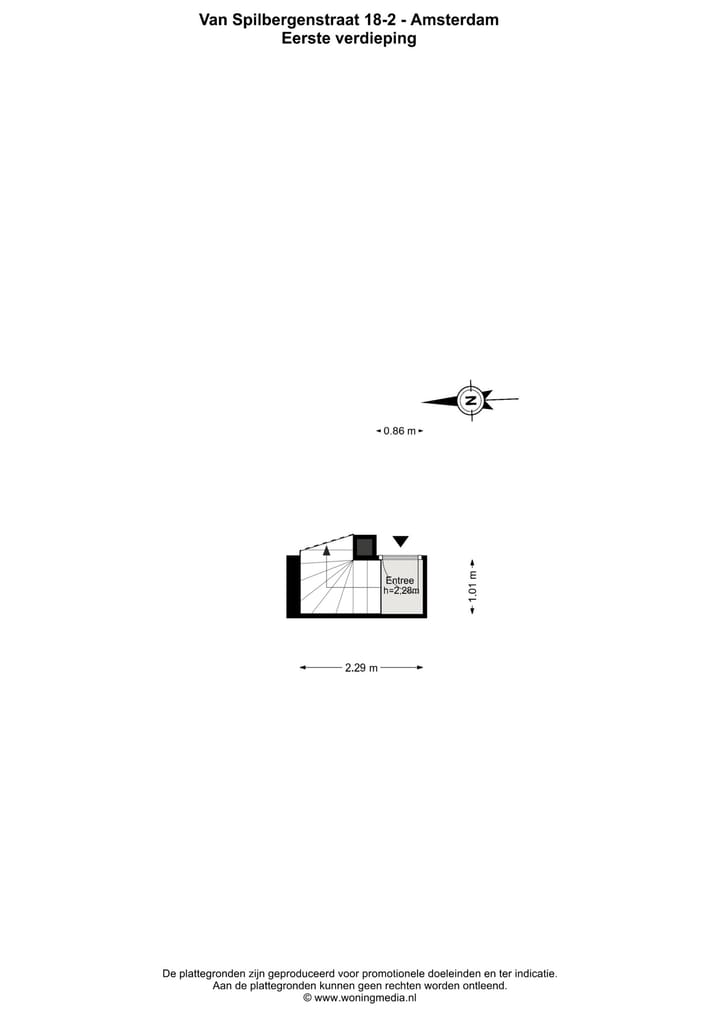 Foto 39 van Van Spilbergenstraat 18-2