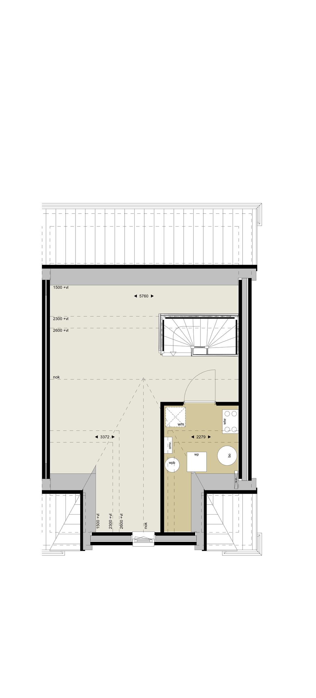 Foto 7 van 2 onder 1 kap woning (Bouwnr. 17)