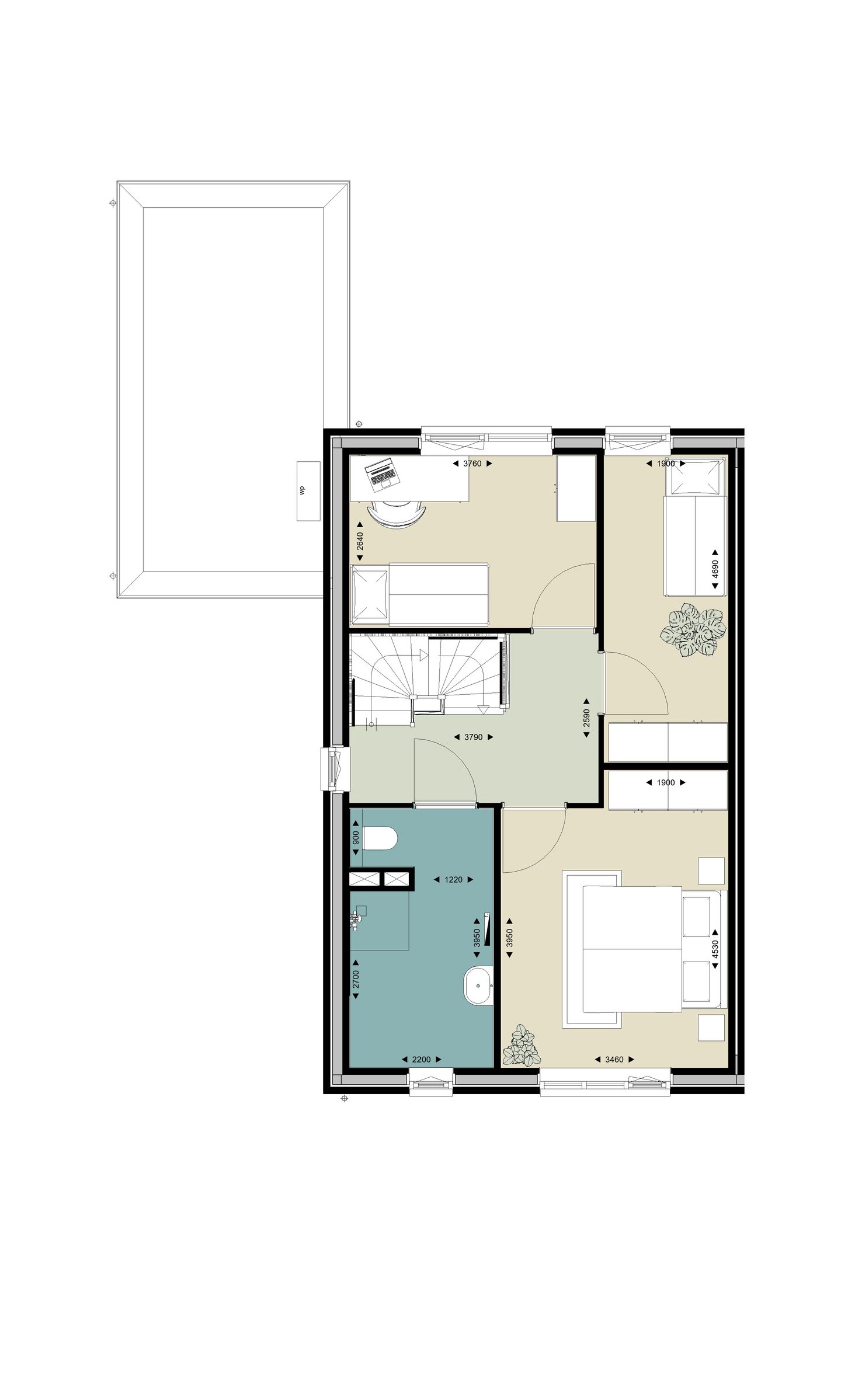 Foto 5 van Hoekwoning (Bouwnr. 18)