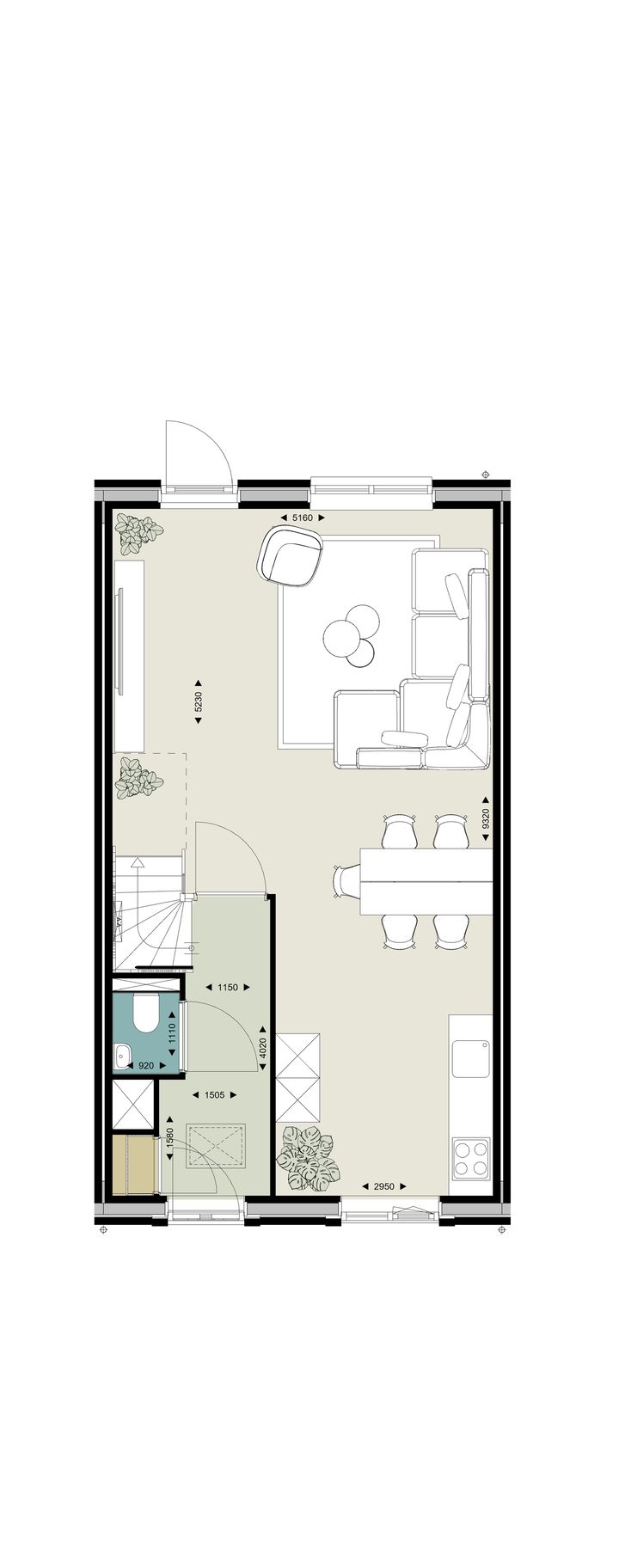 Photo 3 of Tussenwoning (Bouwnr. 19)