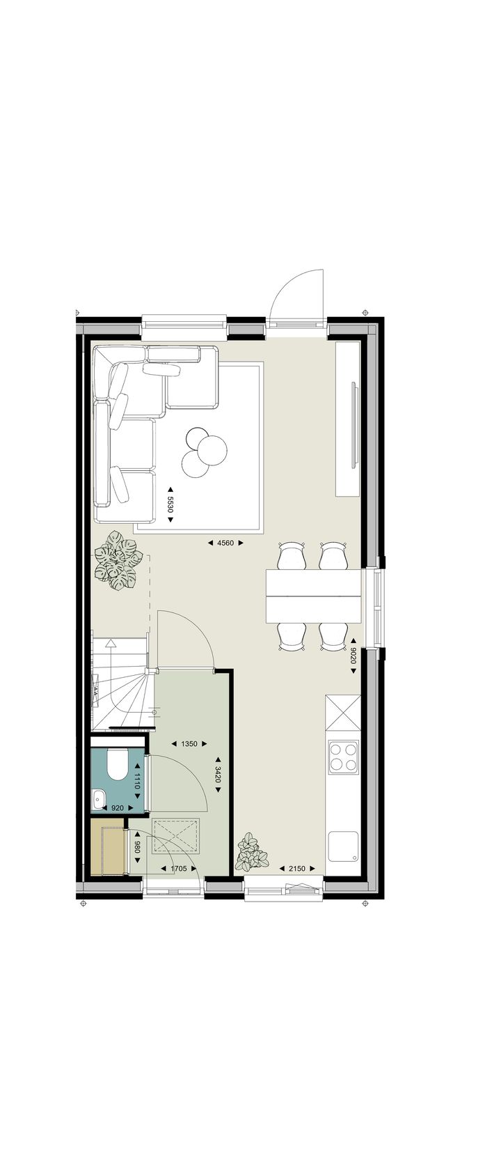 Foto 4 van Hoekwoning (Bouwnr. 26)