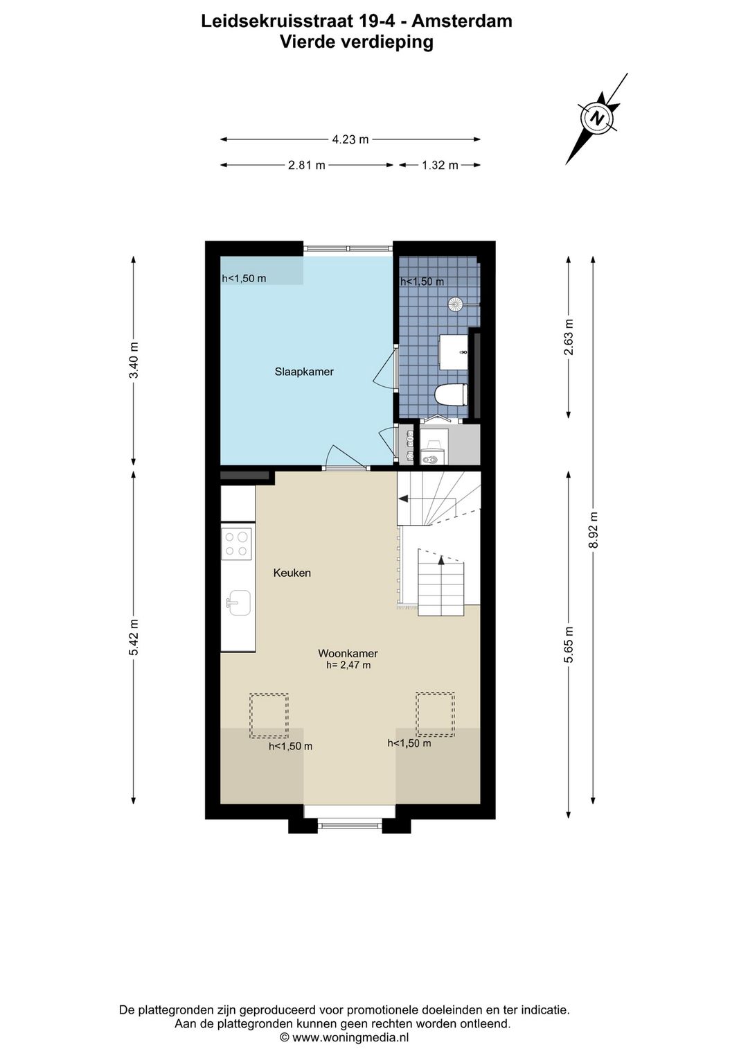 Photo 23 of Leidsekruisstraat 19-4