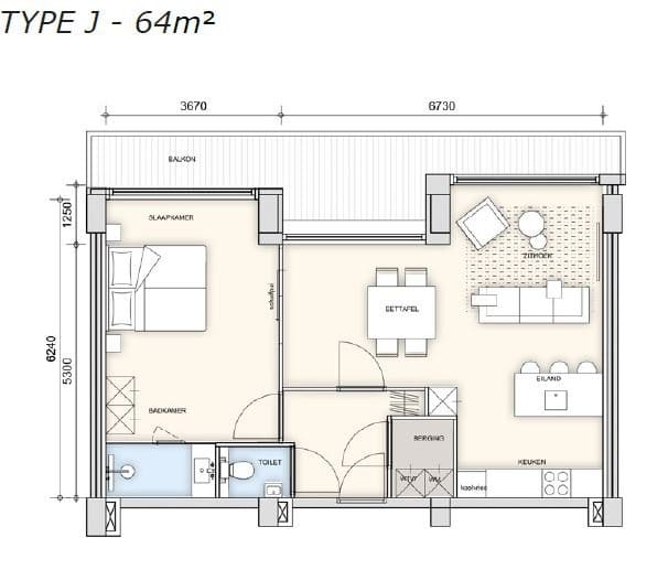 Foto 6 van Martinus Nijhofflaan 2-V6